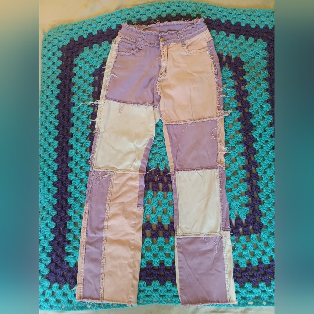 Patchwork Pants